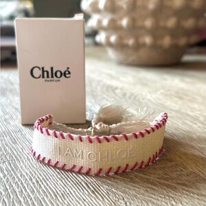 Chloe fabric/woven bracelet